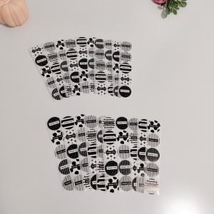 Thank you, Köszönöm, vintage stílusú, monokróm, fekete-fehér matrica csomag - otthon & életmód - papír, írószer - matrica, matrica csomag - Meska.hu