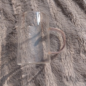 Cuki Sanrio Melody matricás átlátszó üveg pohár � rózsaszín füllel - otthon & életmód - konyhafelszerelés, tálalás - tálalás - pohár - Meska.hu