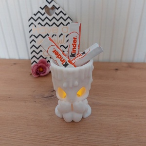 White Little Candle � hangulatos gyertyácska és apróságtartó, Otthon & Életmód, Gyertya, illat, aroma, Mécses és mécsestartó, Mindenmás, MESKA