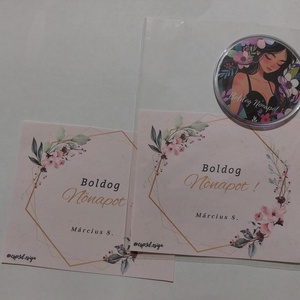 Nőnapi meglepetés, ami örök emlék marad - szív alakú kitűző, személyre szabható ��  - ékszer - kitűző és bross - Meska.hu