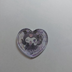 Sanrio Kawaii, cuki Kuromi kitűző - ékszer - kitűző és bross - Meska.hu