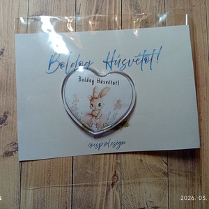 Boldog Húsvétot, húsv�ti kitűző, díszcsomagolásban, locsoló ajánd�k, új - Meska.hu