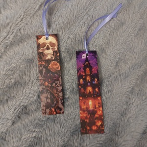 Mystery, Fantasy könyvjelzők, 4 db-os csomagban, szalggal, Book Lover - könyv & zene - könyvjelző - Meska.hu