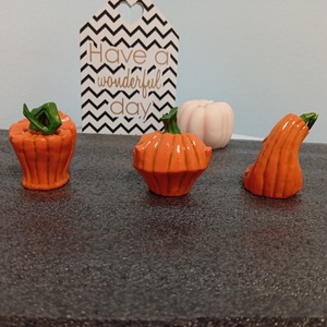 Happy Pumpkin vicces tökfejek - otthon & életmód - dekoráció - asztal és polc dekoráció - asztaldísz - Meska.hu