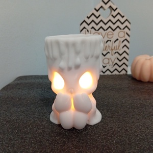 White Little Candle � hangulatos gyertyácska mécses, lámpa, apróság-, édesség-, ékszertartó - otthon & életmód - gyertya, illat, aroma - mécses és mécsestartó - Meska.hu