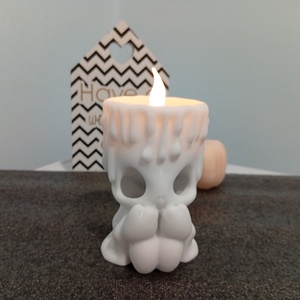 White Little Candle � hangulatos gyertyácska mécses, lámpa, apróság-, édesség-, ékszertartó - otthon & életmód - gyertya, illat, aroma - mécses és mécsestartó - Meska.hu
