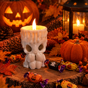 White Little Candle � hangulatos gyertyácska mécses, lámpa, apróság-, édesség-, ékszertartó - Meska.hu