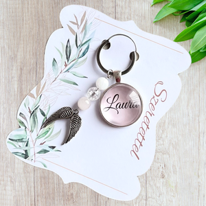 Kulcstartó és karkötő szett - névre szóló - ékszer - karkötő - gyöngyös karkötő - Meska.hu Kulcstartó és karkötő szett - névre szóló - ékszer - karkötő - gyöngyös karkötő - Meska.hu