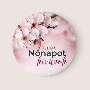 Hűtőmágnes - Nőnap, Otthon & Életmód, Konyhafelszerelés, tálalás, Konyhai dekoráció, Hűtőmágnes, Mindenmás, MESKA