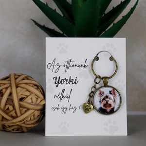 Kutyás kulcstartó - Yorkshire terrier - táska & tok - kulcstartó & táskadísz - kulcstartó - Meska.hu