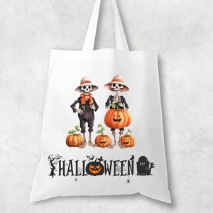 Bevásárlótáska - Halloween, Táska & Tok, Bevásárlás & Shopper táska, Shopper, textiltáska, szatyor, Mindenmás, MESKA