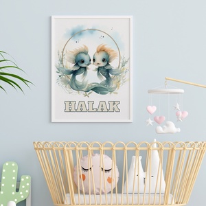 Horoszkópos falikép - Halak, Otthon & Életmód, Babaszoba, gyerekszoba, Babaszoba kép, Mindenmás, MESKA