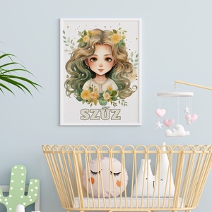 Horoszkópos falikép - Szűz, Otthon & Életmód, Babaszoba, gyerekszoba, Babaszoba kép, Mindenmás, MESKA