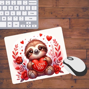 Egérpad - I Love You, Otthon & Életmód, Papír, írószer, Egyedi szerkesztés, Mindenmás, MESKA