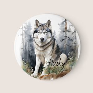 Hűtőmágnes - Husky, Otthon & Életmód, Konyhafelszerelés, tálalás, Konyhai dekoráció, Hűtőmágnes, Mindenmás, MESKA