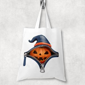 Bevásárlótáska-Halloween tök - Meska.hu