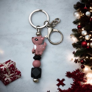 Egyedi őzikés kulcstartó, Táska & Tok, Kulcstartó & Táskadísz, Kulcstartó, Mindenmás, MESKA