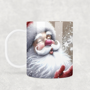 Mikulás bögre, Otthon & Életmód, Konyhafelszerelés, tálalás, Tálalás, Bögre & Csésze, Decoupage, transzfer és szalvétatechnika, MESKA