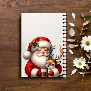 Egyedi füzet - Télapó - otthon & életmód - papír, írószer - jegyzetfüzet & napló - Meska.hu