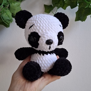 Panda maci, Játék & Sport, Plüssállat & Játékfigura, Maci, Horgolás, MESKA