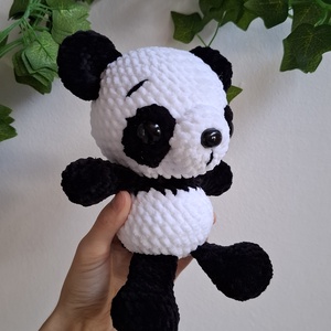 Panda maci - játék & sport - plüssállat & játékfigura - maci - Meska.hu