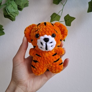 Tigris, Játék & Sport, Plüssállat & Játékfigura, Más figura, Horgolás, MESKA