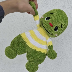 Béka nyunyó, Játék & Sport, Plüssállat & Játékfigura, Más figura, Horgolás, MESKA