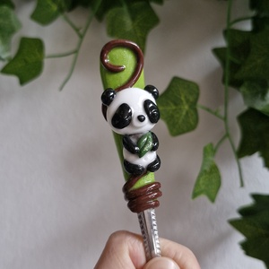 Panda kanál - otthon & életmód - konyhafelszerelés, tálalás - tálalás - kanál & villa - Meska.hu