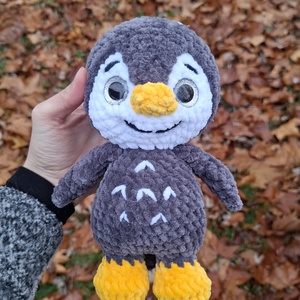 Pingvin, Játék & Sport, Plüssállat & Játékfigura, Más figura, Horgolás, MESKA