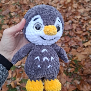 Pingvin - játék & sport - plüssállat & játékfigura - más figura - Meska.hu