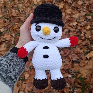 Hóember, Játék & Sport, Plüssállat & Játékfigura, Más figura, Horgolás, MESKA