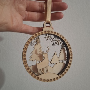 Karácsonyi dísz - Meska.hu