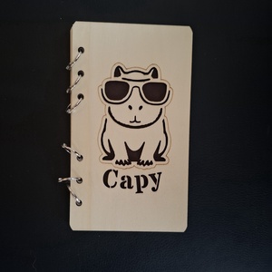 Capybara füzet - Meska.hu