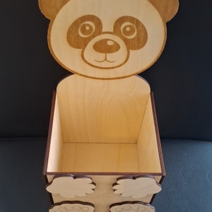 Festhető panda ceruzatarto - otthon & életmód - papír, írószer - tolltartó & ceruzatekercs - Meska.hu