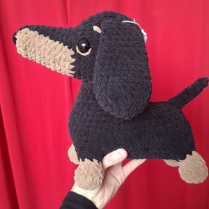 Tacskó kutya - játék & sport - plüssállat & játékfigura - kutya - Meska.hu