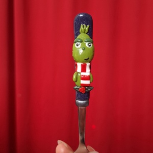 Grincs kiskanál - otthon & életmód - konyhafelszerelés, tálalás - tálalás - kanál & villa - Meska.hu