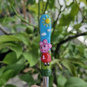 Peppa malac kanál - otthon & életmód - konyhafelszerelés, tálalás - tálalás - kanál & villa - Meska.hu