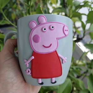 Peppa malac bögre - otthon & életmód - konyhafelszerelés, tálalás - tálalás - bögre & csésze - Meska.hu