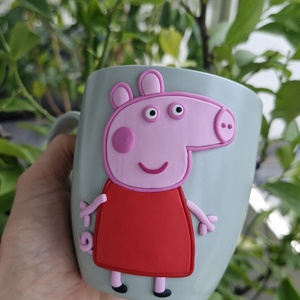 Peppa malac bögre - otthon & életmód - konyhafelszerelés, tálalás - tálalás - bögre & csésze - Meska.hu