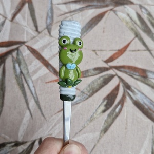 Béka kanál - otthon & életmód - konyhafelszerelés, tálalás - tálalás - kanál & villa - Meska.hu