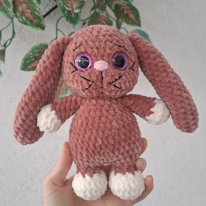 Nyuszi, Játék & Sport, Plüssállat & Játékfigura, Nyuszi, Horgolás, MESKA