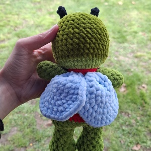 Zöld légy bogár - játék & sport - plüssállat & játékfigura - más figura - Meska.hu