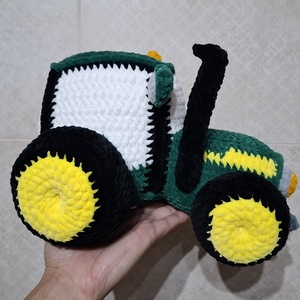 Traktor - játék & sport - plüssállat & játékfigura - plüss autó & motor - Meska.hu