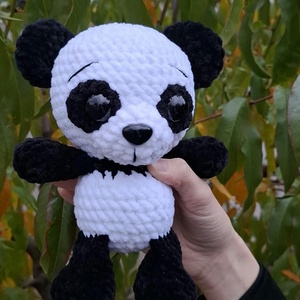Panda - játék & sport - plüssállat & játékfigura - más figura - Meska.hu