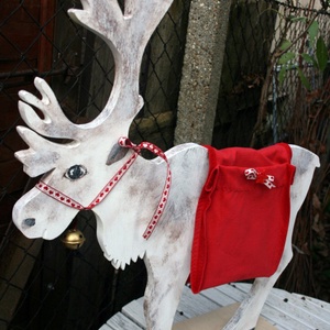 nagy fa rénszarvas -  - Meska.hu