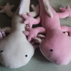 Axolotl - játék & sport - plüssállat & játékfigura - más figura - Meska.hu