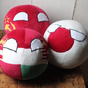 Countryball plüss figura (egyedi mintával) - játék & sport - plüssállat & játékfigura - más figura - Meska.hu