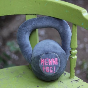 Kicsi Plüss kettlebell, Játék & Sport, Plüssállat & Játékfigura, Más figura, Varrás, MESKA