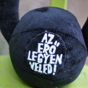 Plüss kettlebell  - játék & sport - plüssállat & játékfigura - más figura - Meska.hu