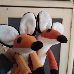 Kis herceg rókája sötétnarancs  - játék & sport - plüssállat & játékfigura - róka - Meska.hu